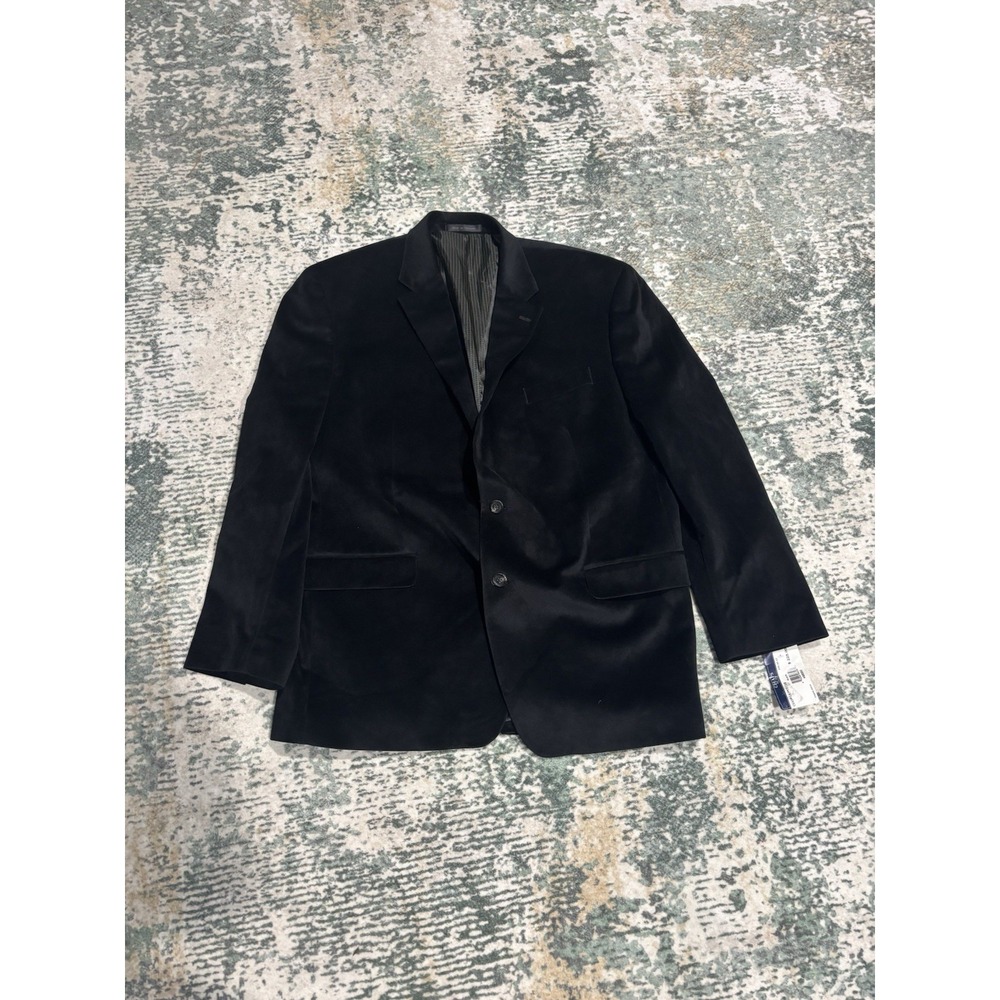 NWT Chaps‎ Blazer Black 48 Reg